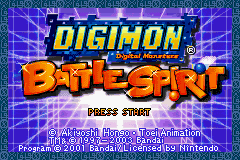 Digimon - Battle Spirit